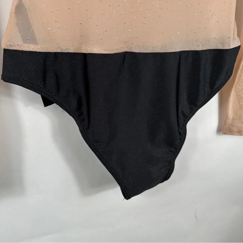 Urban Outfitters Nude Mesh Bodysuit | Size Small - Picture 9 of 11